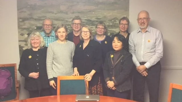Kärnkraftsmöte. Åtta företrädare för Nätverket Kärnkraftsfritt Bottenviken träffade miljöminister Karolina Skog i måndags.