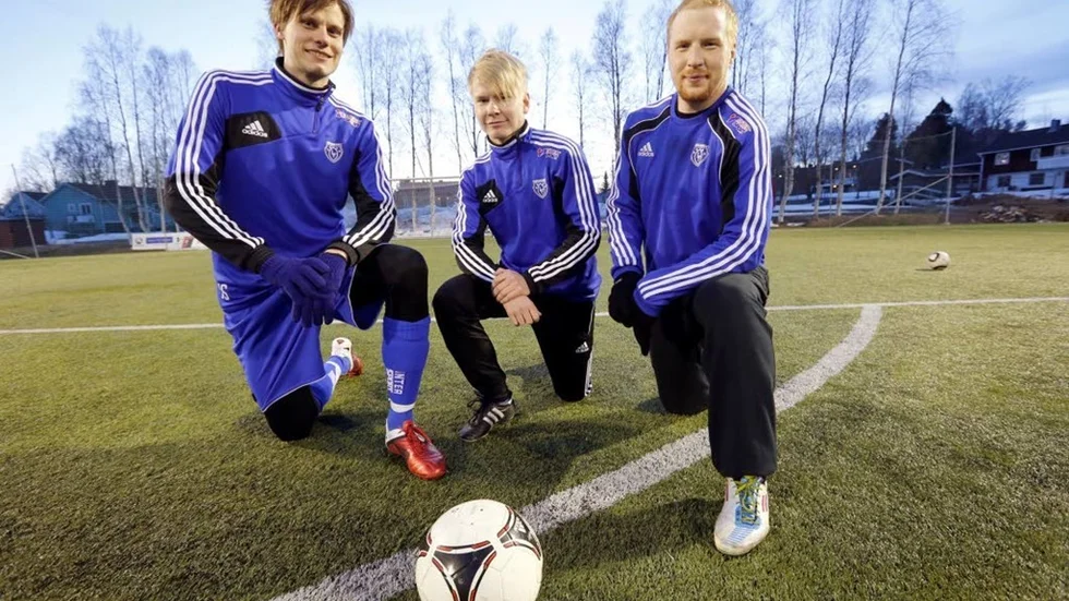 Johan Sjunnesson, inledde målskyttet, Hampus Fors låg bakom ett annat mål och Jonas Lindkvist spelade också för Öjebyn. (Arkivbild)