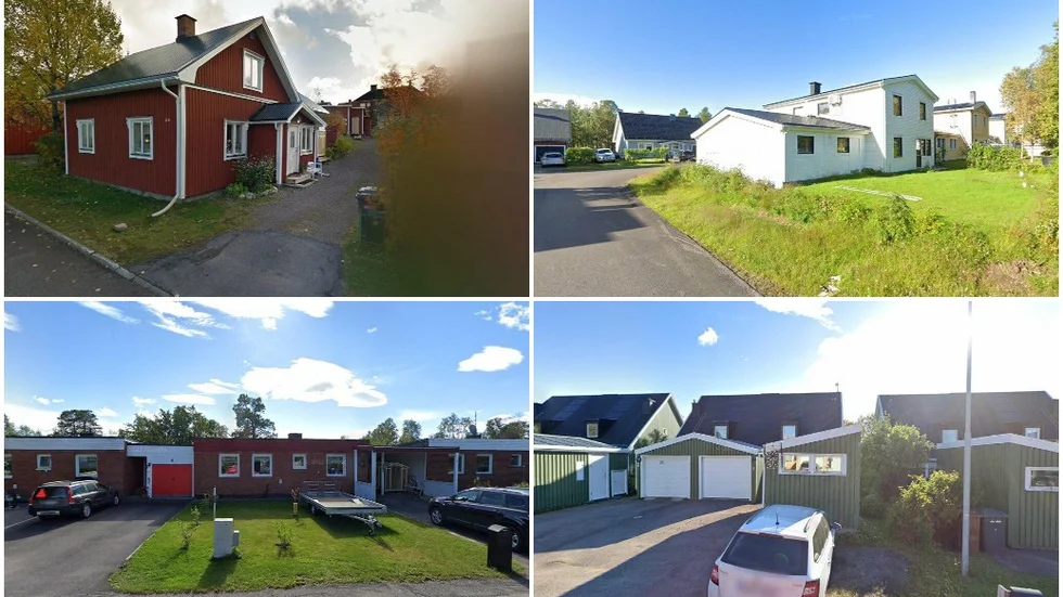 Matojärvigatan 8B, Lavinvägen 18, Hjortvägen 4 och Auroravägen 37