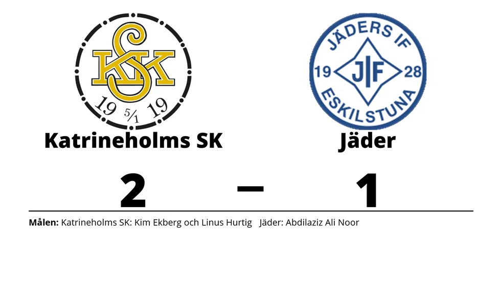 Katrineholms SK FK vann mot Jäders IF