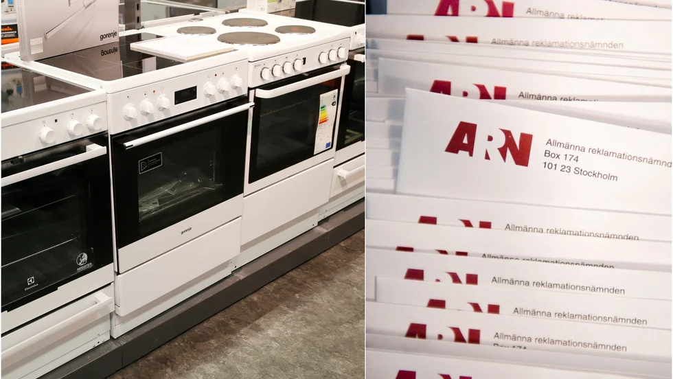 Den nya spisen beställdes med installation och nu står ord mot ord i tvisten mellan en Vingåkerskund och ett e-handelsföretag.
