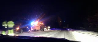Krockade med mötande bilist efter att ha väjt för älg