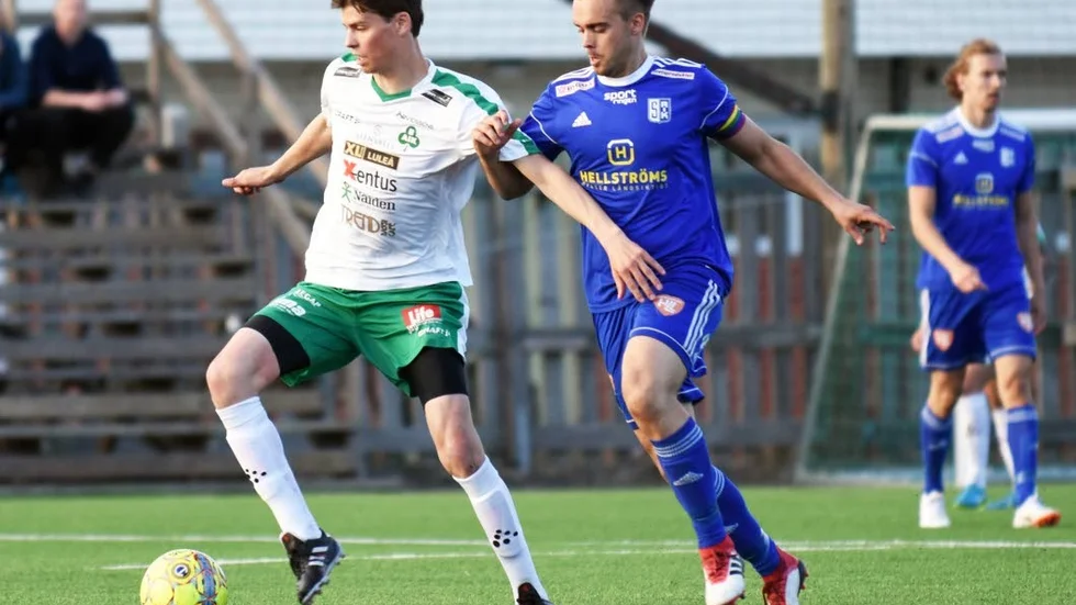 Peter Berglund gjorde två mål för Storfors mot Bergnäset (Arkivbild).