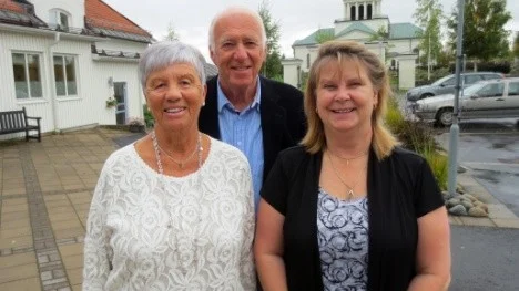 Marianne och Bengt Bergius samt Maj-Lis Aasa medverkade på ombudssamling för Svenska kyrkan i utlandet i Skellefteå.