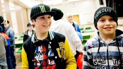 "Den var bra och rolig" tyckte Hampus Björn, 12 år och fick medhåll av kompisen Anton Marklund, 12 år.