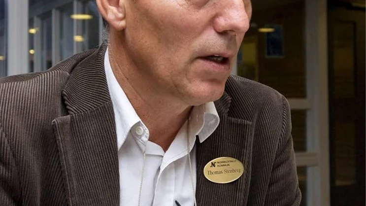 - Lärarna har gjort ett jättejobb, säger Borgsmoskolans rektor  Thomas Stenberg.

Foto: Robert Svensson.