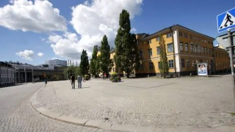 Idag är Gamla torget en outnyttjad stenöken... Foto: Niclas Sandberg/arkiv