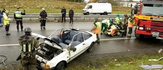 Halkan slog till