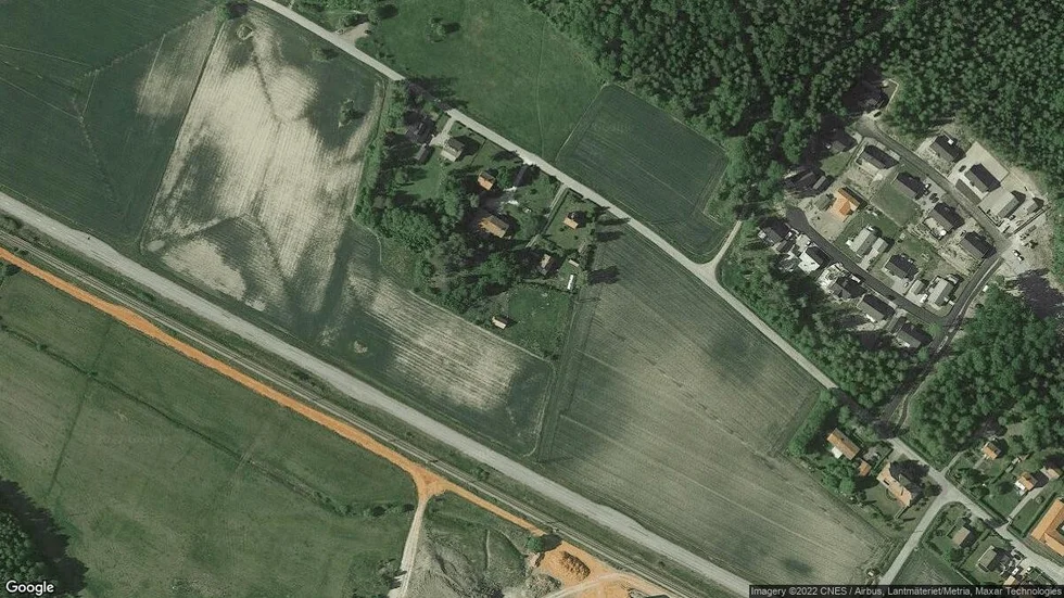 Området kring Gamla Landsvägen 88