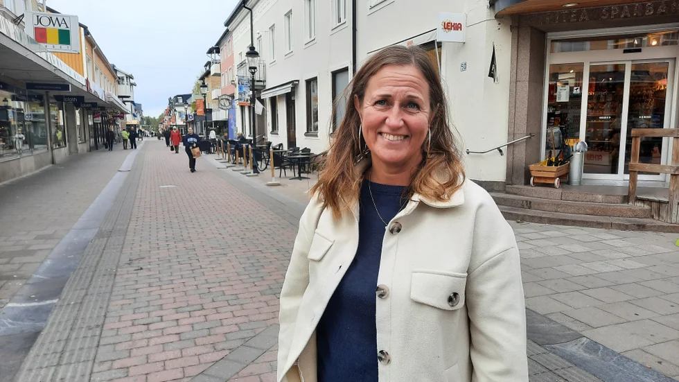 Karin Gebing gillar inte att SD blivit så stora. "Jag tror det beror på att många är missnöjda", säger hon.