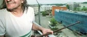 Inflyttning på en byggarbetsplats