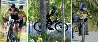 Full rulle och snabba ben – mountainbikeloppet blev välbesökt • Iris firade födelsedagen på cykeln: ”Roligt”