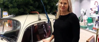 Hjuligt i Gallerian i Piteå