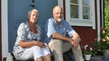 Anna-Lena Söderblom (M) och Jacob Spangenberg (C).