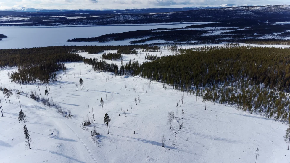 Området där gruvan i Kallak – Gállok på samiska – kan komma att ligga. Arkivbild