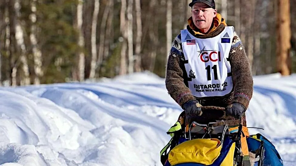 Mats Pettersson från Kiruna körde Iditarod för sjunde gången. Den här gången blev det en 22:a plats.