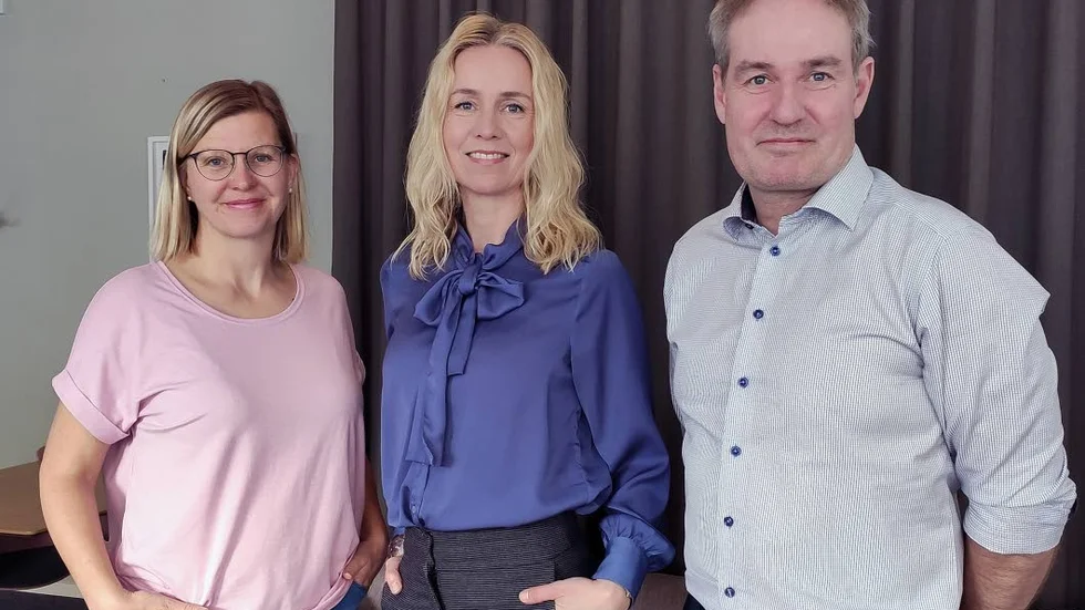 Cecilia Hjelte, vd Ericson & Hjelte, Jenny Hellman, vd Luleå Business Region och Andreas Lundqvist, Luleå Business Region och ansvarig för

Företagssupporten i Luleå.