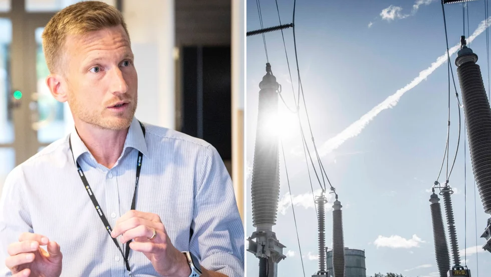 Kalle Blomberg, Geab:s elnätschef vågar inte säga när strömmen kan vara tillbaka.