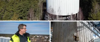Det "gömda" vattentornet ska få nytt liv – åtta betongpelare måste renoveras: "Kommer hålla i minst 50 år till"