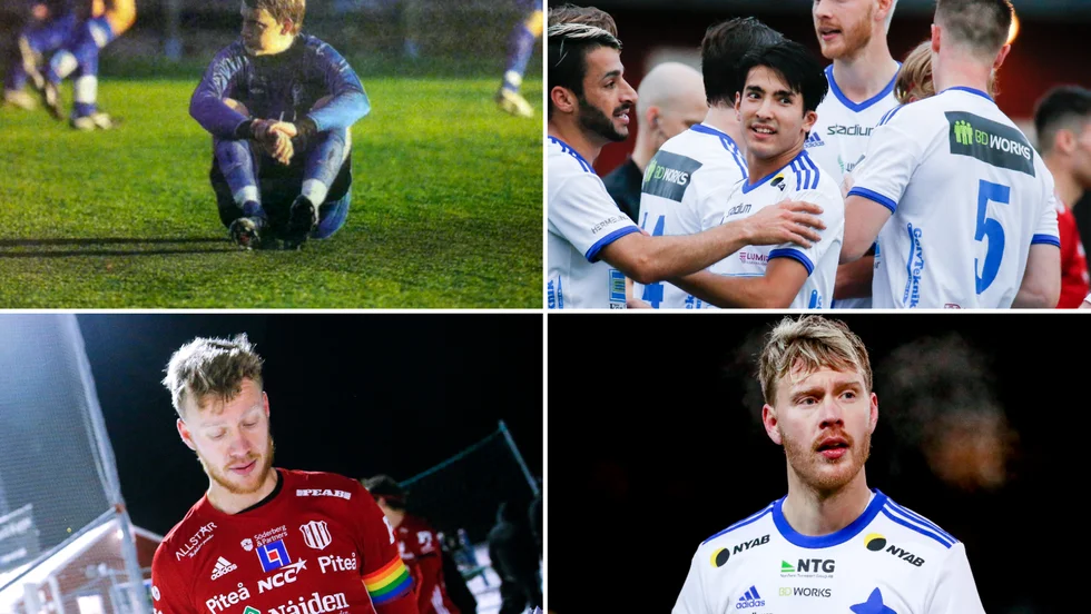 Upp och ner genom divisionerna har det varit genom åren för William Olausson.