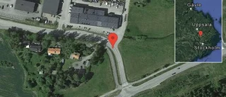 Stopp på väg 896 på grund av en trafikolycka