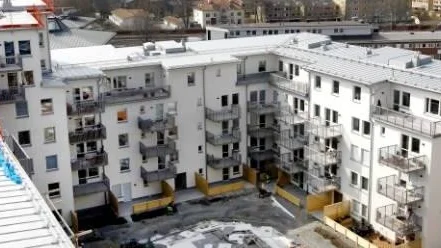Stadsvyer från Kapellgärdet.