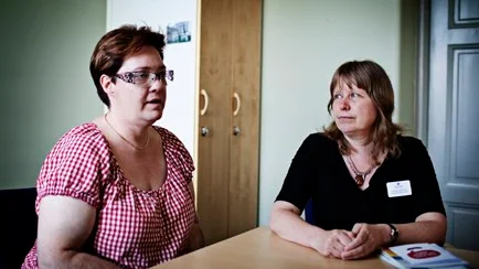 Elisabet Alphonce och Beatrice Carleson delar med sig av sina erfarenheter.