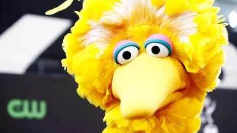Big Bird, från Sesame Street.