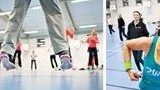 Zumbainstruktören Diana Lahdo.