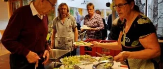 Fyrtioårsfirande med snittar på Olandsgården
