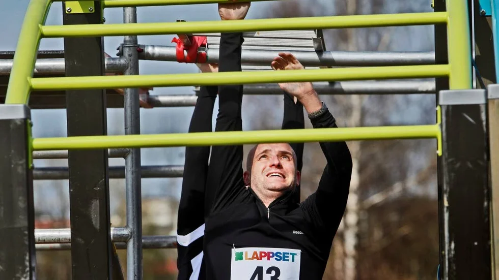 Stark tillväxt. En bild från Lappset Fun Run, där Enköpingsföretagets park- och motionsredskap finns med. Nu ska företaget nyanställa under våren.
