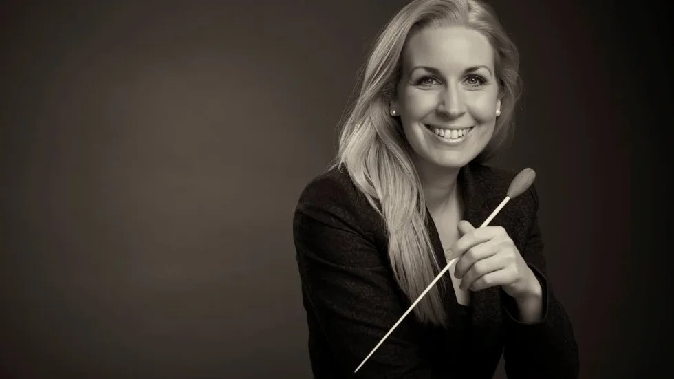 Livfull. Dirigenten Cathrine Winnes gjorde mycket till för att konserten skulle bli lyckad.