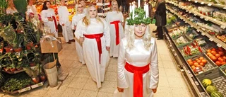 Lucia spred ljus och glädje