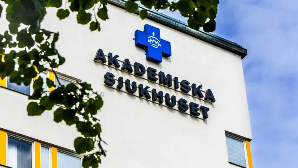 genrebilder:  exteriör hus 70, Akademiska sjukhuset.