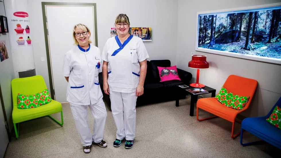 Mum, Mottagningen för unga män, barnmorskorna Kerstin Linds och Kerstin Karlqvist Falks projekt har permanentats.