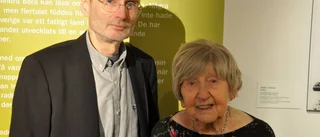 Dagny, 104, invigde ny utställning