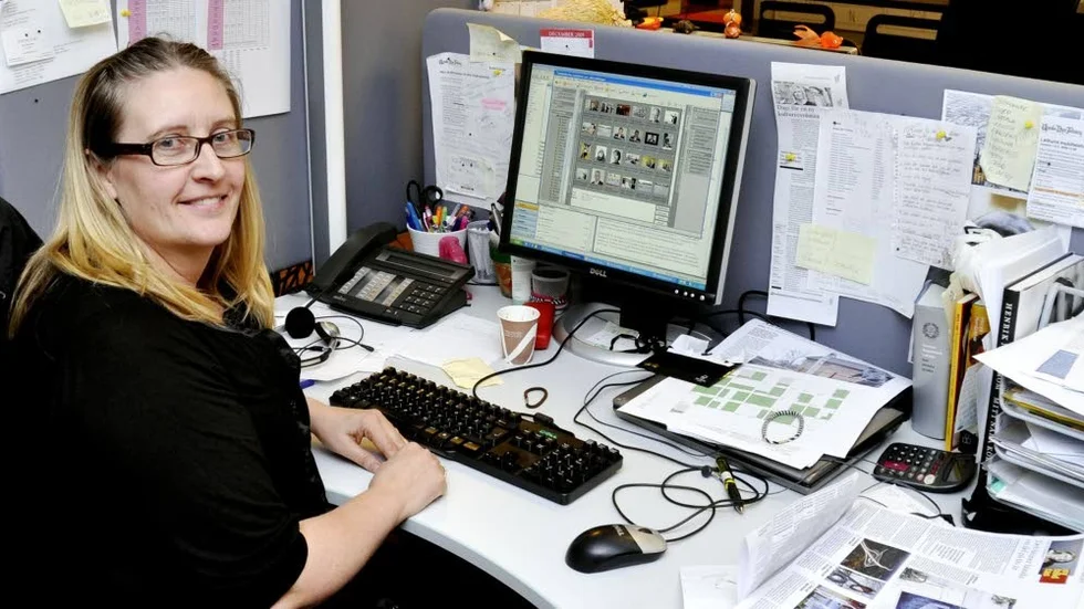 Catrin Pihl, redaktör på UNT