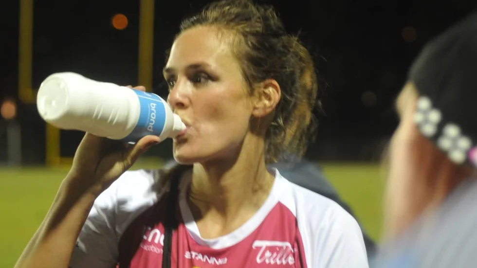 Jessica Davis, en av Uppsalas målskyttar mot Asarum.