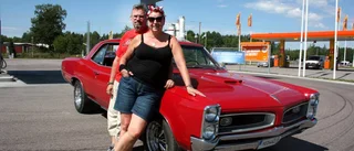 På väg mot bilträffen Summer Meet