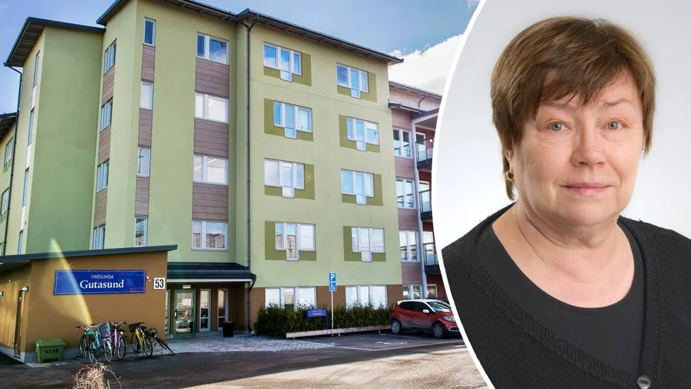 Gutasund är ett av vårdhemmen i Uppsala kommun som drivs genom lagen om valfrihetssystem. Monica Östman (S) är ordförande i äldrenämnden.