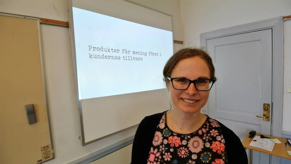 Inspiratör. Våga ta plats och våga ta betalt, var ett huvudbudskap från Maria Österåker, föreläsare vid NeDa-träffen om utveckling av biosfärområde Nedre Dalälven.