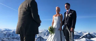Bildextra: De gifte sig på Kebnekaise