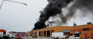Brand i industribyggnad