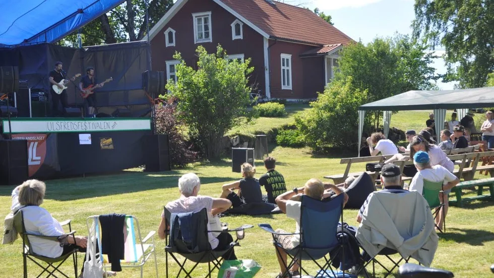 Ulsfredsfestivalen är den lokala musikfesten som i år firar 10 år.