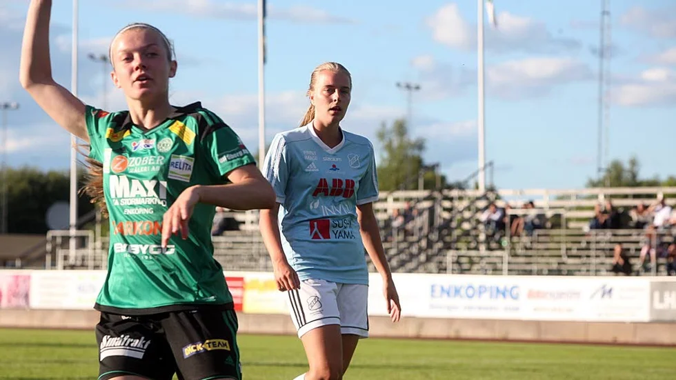 Segerskytt. Beata Olsson avgjorde mot Gideonsberg.