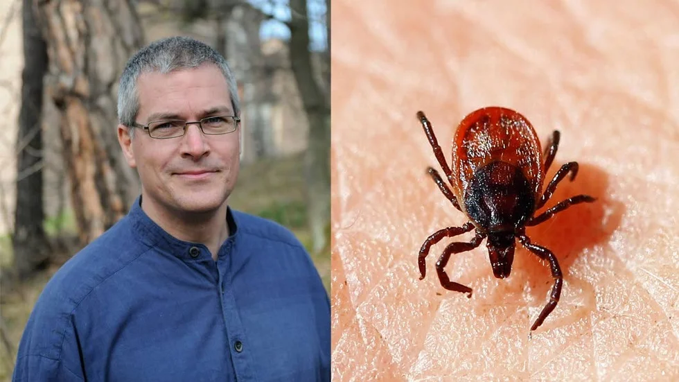 Didrik Vanhoenacker, biolog på Naturhistoriska riksmuseet.