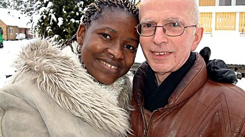 Builoa Marie och Bertil Franklin i Bruzaholm.