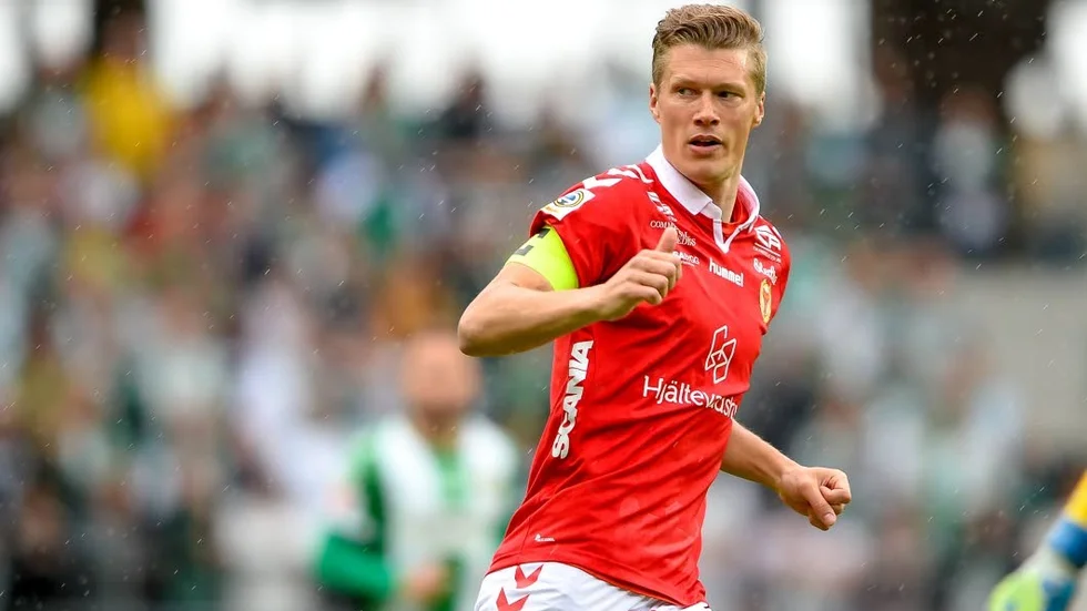 Kalmars lagkapten Viktor Elm