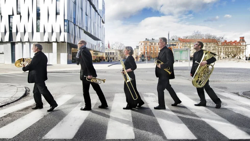 Vart åker vi? Linnékvintetten ställde frågan på en underhållande musikkväll.