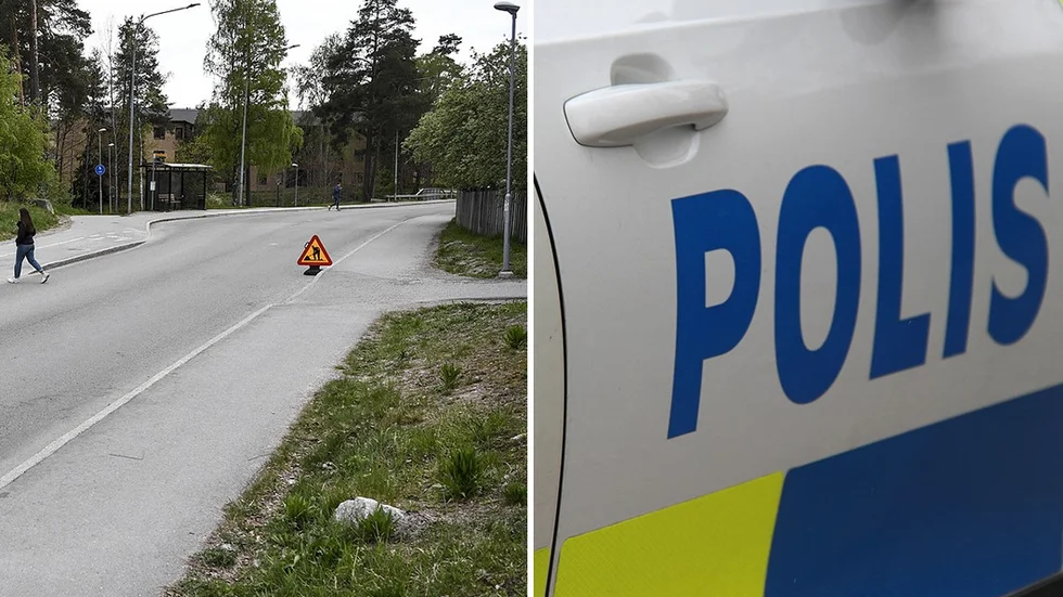 På Musikvägen i Gottsunda inträffade trafikolyckan.